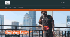 Desktop Screenshot of laneapparel.com